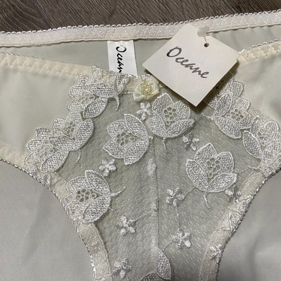 NWT Sexy Lacy XXL Ivory Panties | Made in Belgium - Picture 4 of 8